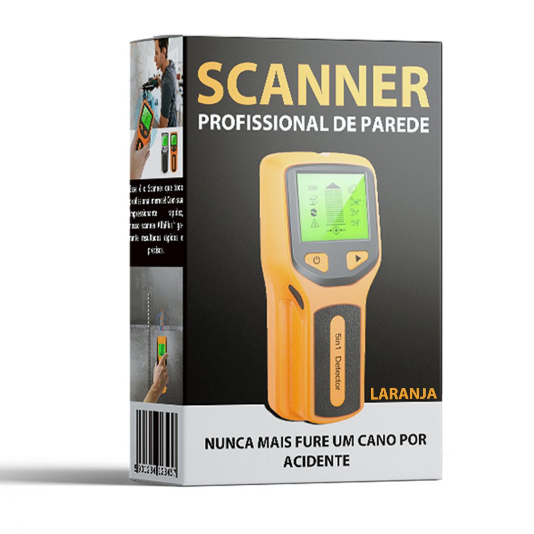 Scanner Profissional de Parede Para Metais Cano PVC Madeira e Fiação - Imagem 2